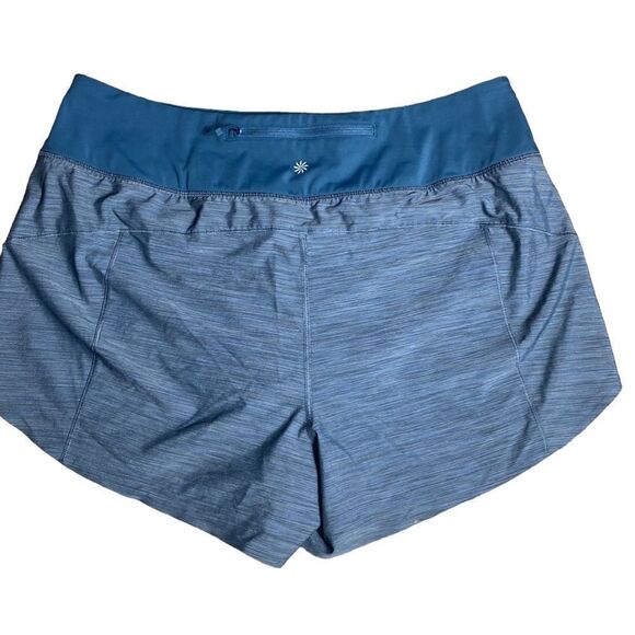Athleta run with it textured 3.5” shorts space dye 1x running jogging Gorpcore - Picture 8 of 9